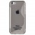 Чехол силиконовый для iPhone 5C жесткий серый