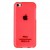 Чехол силиконовый TPU для iPhone 5C матовый красный