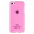 Чехол силиконовый TPU для iPhone 5C матовый розовый
