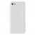 Чехол силиконовый TPU для iPhone 5C глянцевый белый