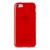 Чехол силиконовый TPU для iPhone 5C глянцевый красный