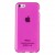 Чехол силиконовый TPU для iPhone 5C глянцевый прозрачный розовый