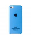 Накладка супертонкая 0.35mm для iPhone 5C голубая
