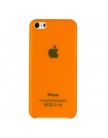 Накладка супертонкая 0.35mm для iPhone 5C оранжевая