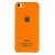 Накладка супертонкая 0.35mm для iPhone 5C оранжевая