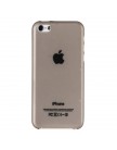 Накладка супертонкая 0.35mm для iPhone 5C ярко-розовая