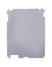 Наклейка карбон для iPad 2 | 3 | 4 серебряная на заднюю часть