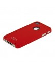Накладка SGP для iPhone 4 | 4S матовая с отверстием красная