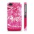 Чехол QCase для iPhone 4 | 4S Bright Pink (пластиковый чехол, защитная пленка, заставка)
