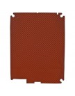 Наклейка карбон для iPad 4/ 3/ 2 красная на заднюю часть