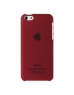 Накладка пластиковая XINBO для iPhone 5C толщина 0.3 мм бордовая