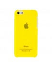 Накладка пластиковая XINBO для iPhone 5C толщина 0.3 мм желтая
