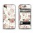 Виниловая наклейка для iPhone 4 | 4S Flowers Retro 