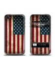 Выпуклая наклейка Flag USA для iPhone 4 | 4s