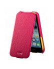 Чехол Borofone для iPhone 5C - Borofone Grand series flip Leather Case Rose red