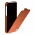 Чехол HOCO для iPhone 5C - HOCO Lizard pattern Leather Case Orange