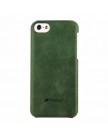 Накладка кожаная Melkco для iPhone 5C Leather Snap Cover (Classic Vintage Green)