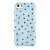 Накладка кожаная Melkco для iPhone 5C Leather Snap Cover (Ostrich Print pattern - Blue)