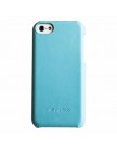 Накладка кожаная Melkco для iPhone 5C Leather Snap Cover (Tiffany Blue LC)