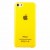 Накладка супертонкая  для iPhone 5C желтая