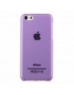 Накладка супертонкая  для iPhone 5C фиолетовая