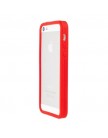 Бампер силиконовый для iPhone 5 | 5S красный