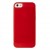 Чехол силиконовый TPU для iPhone 5s | iPhone 5 глянцевый красный