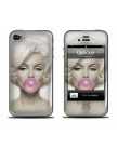 Выпуклая наклейка Marilyn Monroe Gum iPhone 4 | 4S (Мэрилин Монро)