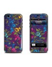 Выпуклая наклейка Flowers Violet iPhone 5 | 5s