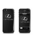 Выпуклая наклейка Lexus Black iPhone 5 | 5s