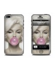 Выпуклая наклейка Marilyn Monroe Gum iPhone 5 | 5S (Мэрилин Монро)