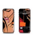 Выпуклая наклейка Tikhomirov Kiss  iPhone 5 | 5s