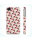 Чехол ACase для iPhone 4 | 4S Flamingos