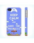 Чехол ACase для iPhone 4 | 4S Keep Calm and Save the Princess