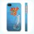 Чехол ACase для iPhone 4 | 4S Orange Orchids