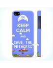 Чехол ACase для iPhone 5 | 5S Keep Calm and Save the Princess