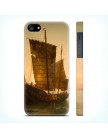 Чехол ACase для iPhone 5 | 5S Chinese Boat at the Bay of Ding Hae