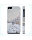 Чехол ACase для iPhone 5 | 5S Snow Scene at Argenteuil
