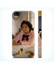 Чехол ACase для iPhone 5 | 5S Girl with Peaches. Portrait of Vera Mamontova