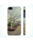 Чехол ACase для iPhone 5 | 5S Fishing Boats on the Beach at Les Saintes-Maries-de-la-Mer