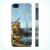 Чехол ACase для iPhone 5 | 5S Buildings and Figures near a River with Shipping