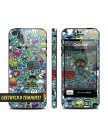Виниловая неоновая наклейка для iPhone 5 | 5S Clipart Green 
