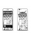 Виниловая наклейка для iPhone 6 Cat and Mouse 