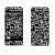 Виниловая наклейка для iPhone 6 Marimekko Black 