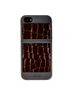 Чехол Colorant для iPhone 5 | 5S - Classique Slider Case Brown Crocodile 7426