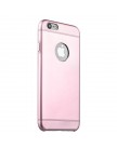 Накладка металлическая iBacks Premium Aluminium case for iPhone 6 (4.7) - Essence (ip60022) Pink Розовый
