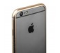 Бампер металлический iBacks Arc-shaped Venezia Aluminium Bumper for iPhone 6 (4.7) - gold edge (ip60007) Gold Золото