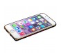 Бампер металлический iBacks Colorful Arc-shaped Loulan Aluminium Bumper for iPhone 6 (4.7) - gold edge (ip60015) Black Черный