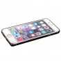 Бампер металлический iBacks Arc-shaped Venezia Aluminium Bumper for iPhone 6 (4.7) - gold edge (ip60009) Black Черный