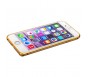 Бампер металлический iBacks Arc-shaped Damascus Aluminium Bumper for iPhone 6 (4.7) - gold edge (ip60010) Gold Золото